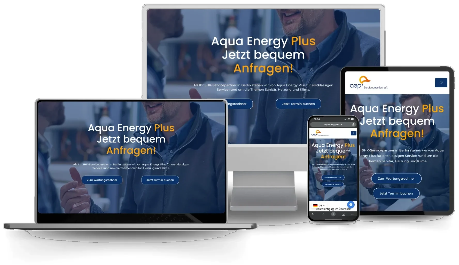 Aqua Energy Plus — responsive